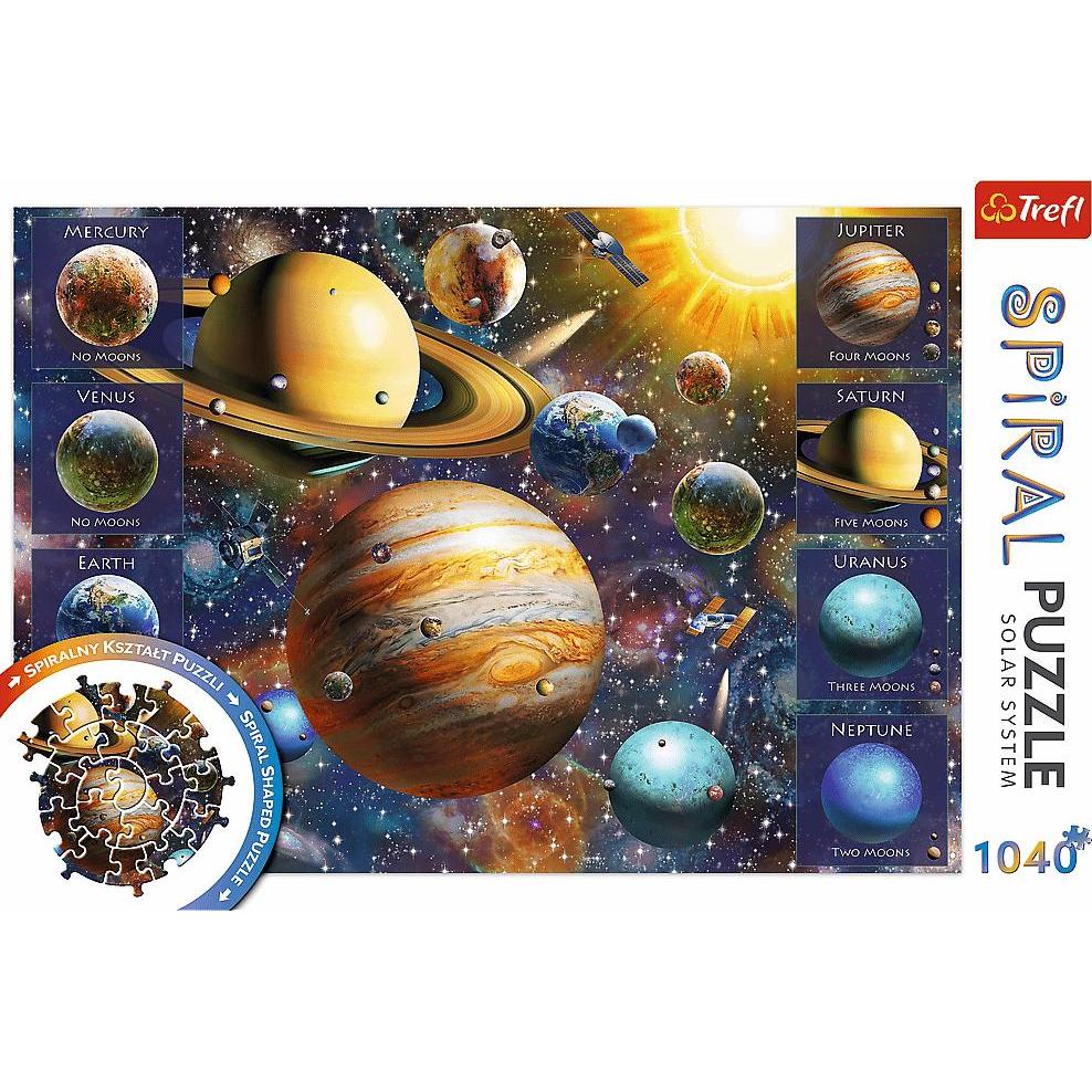 Thumbnail - Trefl Spiralpuzzle Solar System 1040 Teile (1040 Teile)