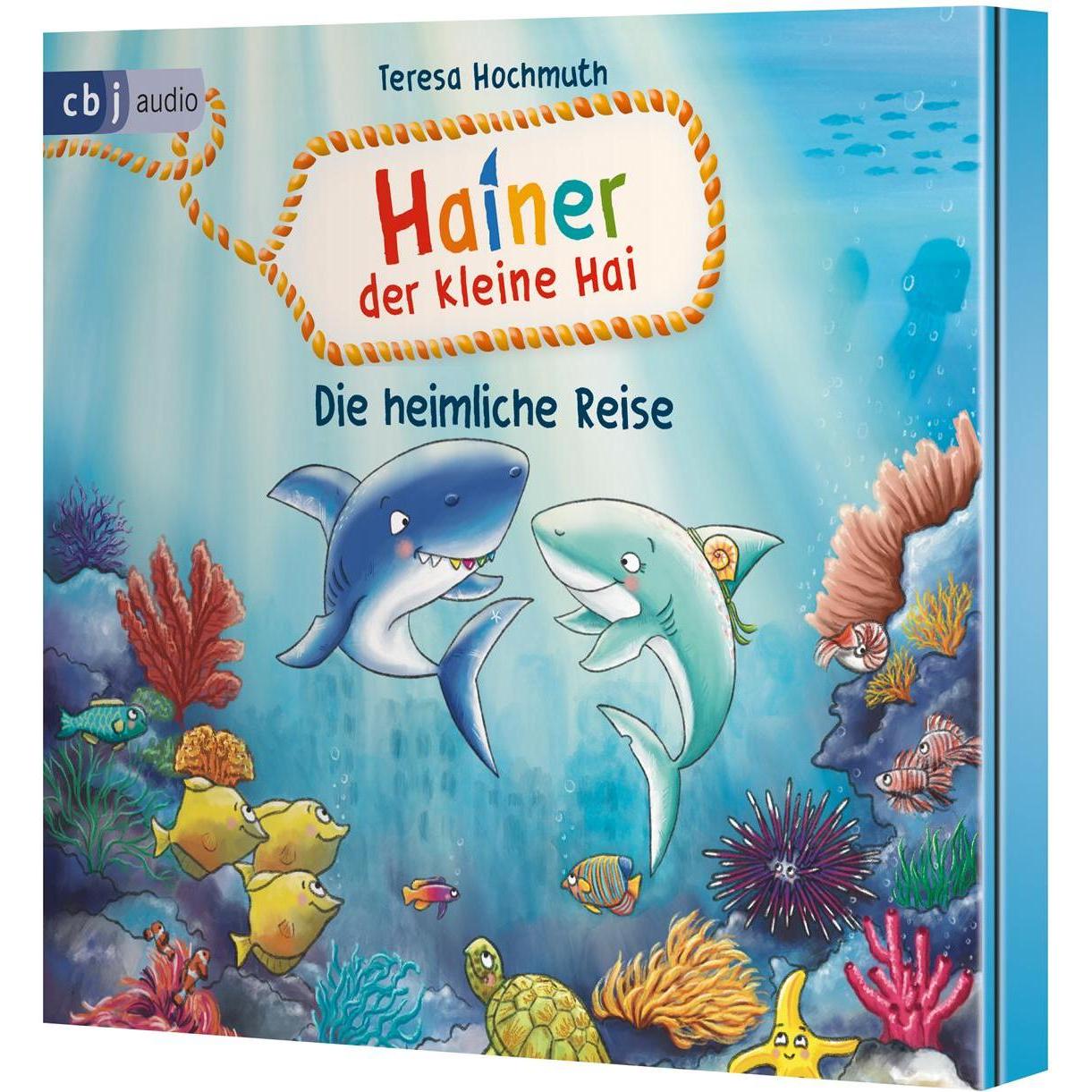 Thumbnail - Hainer der kleine Hai - Die heimliche Reise, Hörbücher von Eric Philippi, Eike Staab, Petra Bergmann, Oliver Rohrbeck, T...