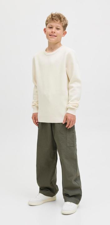 Actual product image Jack & Jones Jpstowen Fctry Fabric1 L2 Cargo Pant Jnr (128)