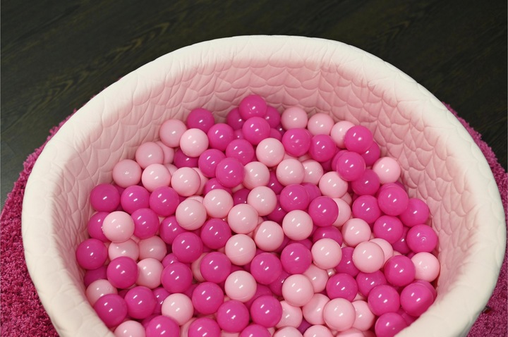 Actual product image Knorrtoys Ball pool soft - "Cosy heart rose" - 300 balls soft pink (approx. 6cm diameter)