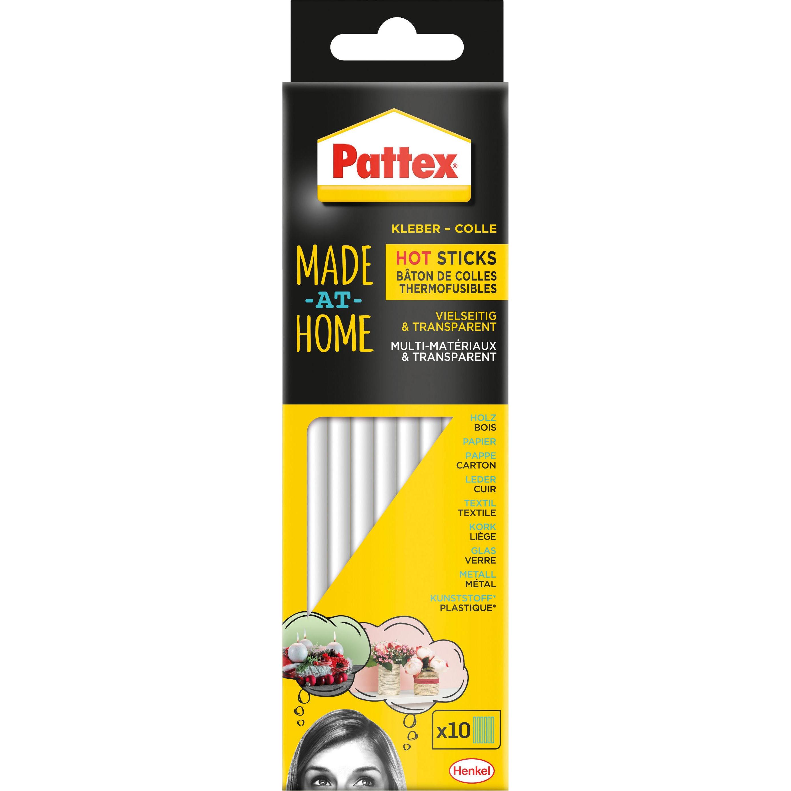Pattex, Colla a caldo, Fatto in casa
