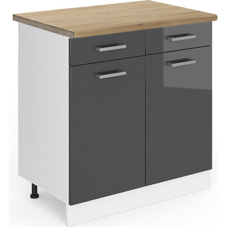 Vicco, Regal, Küchenunterschrank R-Line (80 x 60 x 81.5 cm)