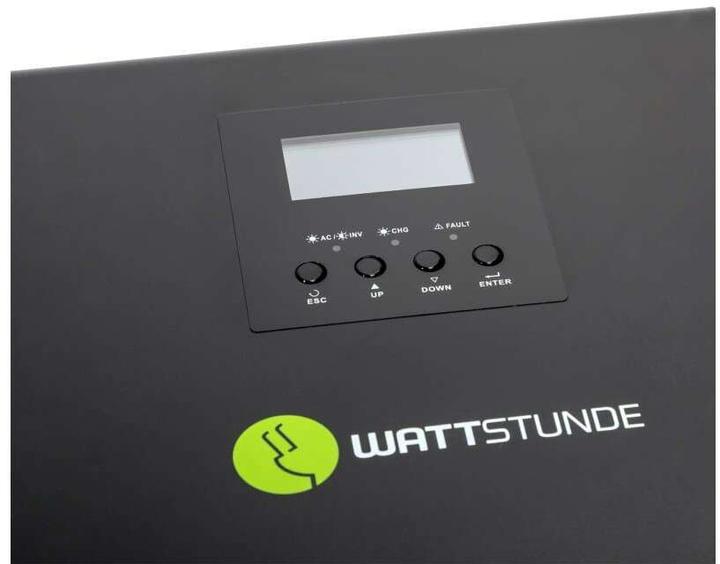 Actual product image Wattstunde Wechselrichter Kombi WS-TwinPeak TP3k24 Plus MPPT, Typ