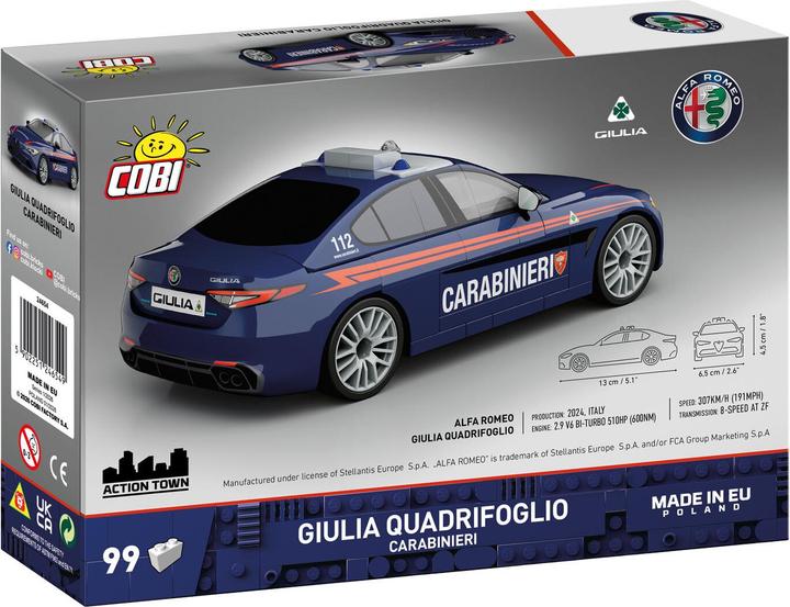 Actual product image Cobi Gulia Quadr. Carabinieri