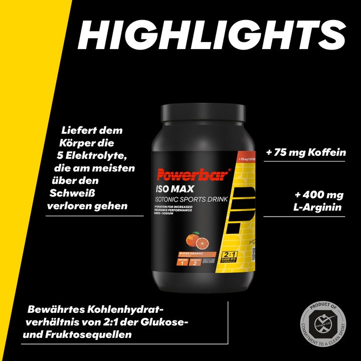 Produktbild Powerbar Isomax (Blutorange, 1 x)
