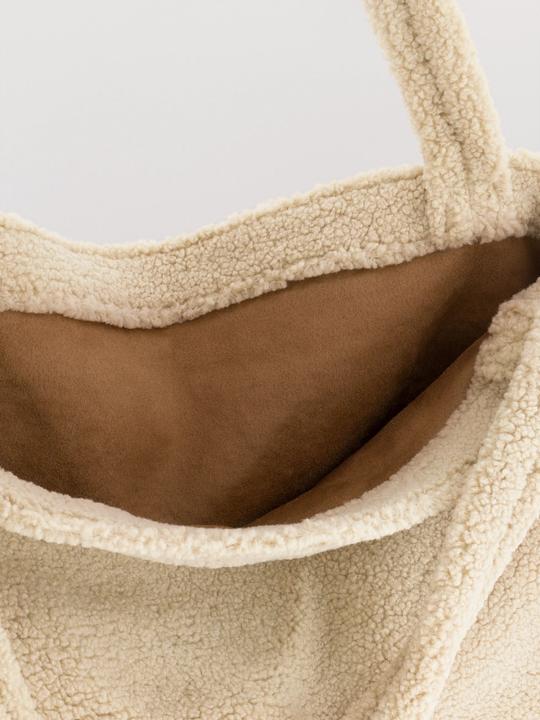 Produktbild Studio Noos Shopper "Teddy Mom Bag" ecru