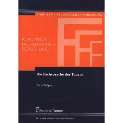 Die Fachsprache des Tanzes, Fachbücher von Birte Möpert