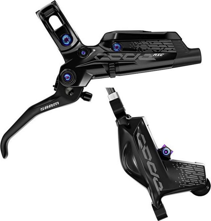 Produktbild Sram Scheibenbremse Code RSC Vorne, 0.95 m, schwarz / rainbow (Vorne + Hinten, Bremsset, 4)