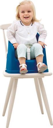 Image du produit Thermobaby TUDI ozeanblauer Stuhl-Sitzerhöhungssitz (Chaise haute Rehausseur)