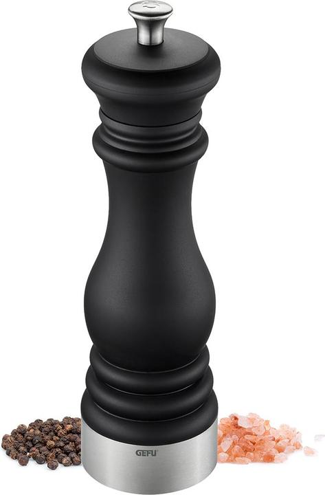 Immagine prodotto GEFU Macina sale o pepe FLAVIO M, nero (Sale, Pepe)
