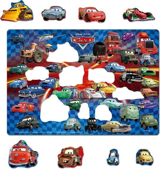 Produktbild Disney Cars Kinderpuzzle 40 Stück "Versammle dich! Cars Freunde" (40 Teile)
