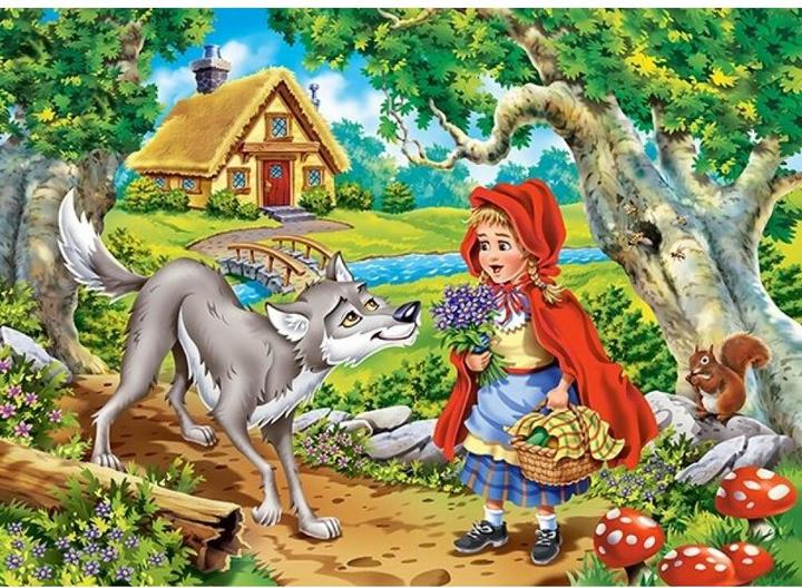 Actual product image Castorland Little Red Riding Hood,Puzzle 60 pieces (60 pieces)
