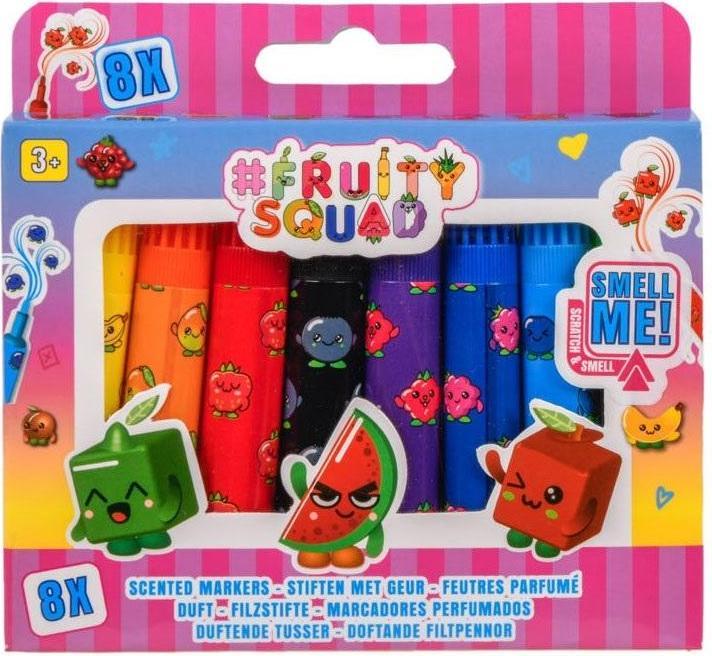 Canenco Pastelli Fruity Squad con profumo, 8... (8x)