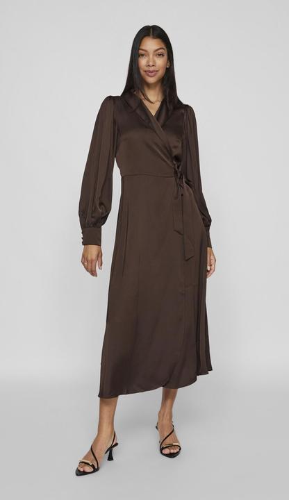 Produktbild Vila Langärmeliges Midi Wickelkleid (34)