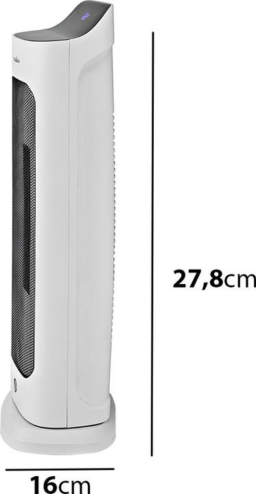 Actual product image Nedis SmartLife ceramic PTC fan heater | Wi-Fi | 2000 W | 2 heat settings | oscillation | display (2000 W)