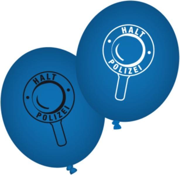 Produktbild DH-Konzept Luftballons Polizei (8x)