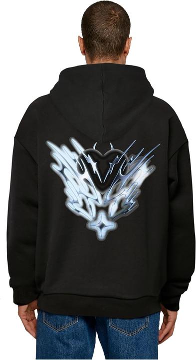 Immagine prodotto Urban Classics Felpa con cappuccio oversize ultra pesante Cagedchrome - 127047 (XS)