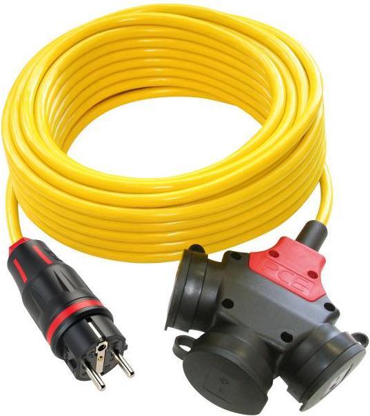 PCE N07V3V3-F 3G2,5 10M ST/3-WEGEK (PVC-BAUSTELLEN-VERL) (10 m)