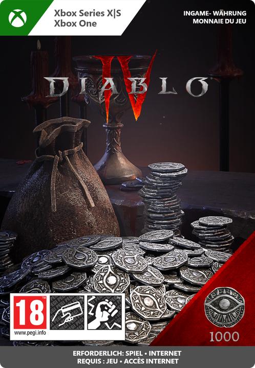 Produktbild Microsoft Xbox Diablo IV 1000 Platinum Download Code
