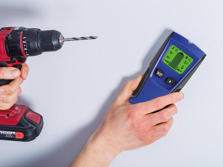 Image du produit Velleman Détecteur adapté au bois, aux m?taux ferreux et aux câbles sous tension