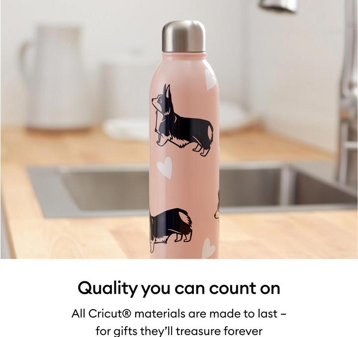 Actual product image Cricut Smart Vinyl Permanent Joy Xtra 24,1x91,5cm 1 sheet White (P)