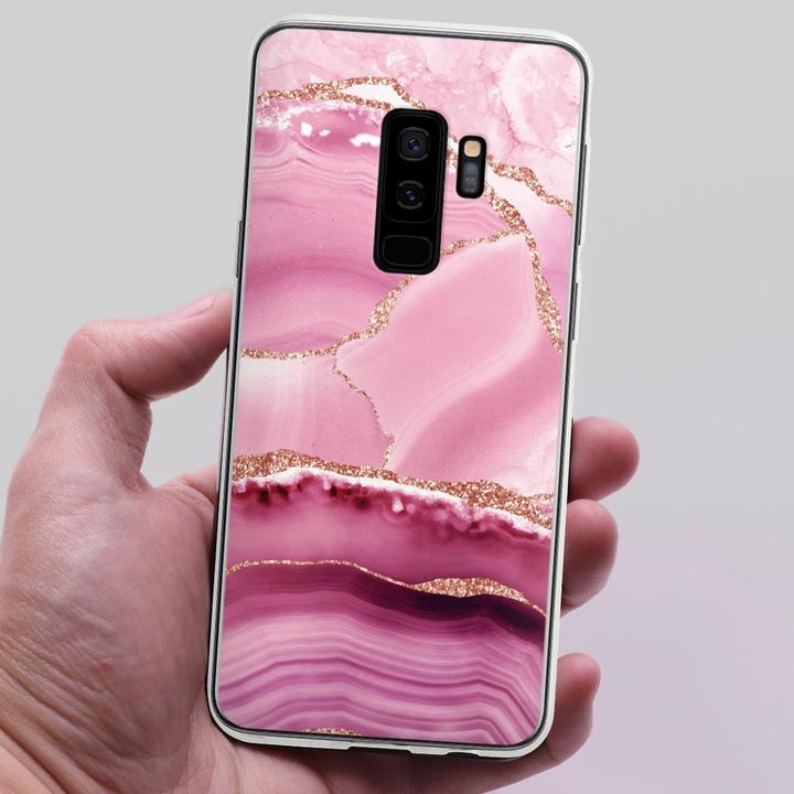 Produktbild DeinDesign Silikon Hülle für Samsung Galaxy S9 Plus Duos Handyhülle Case Smartphone Schutzhülle Glitzer Look (Samsung Galaxy S9+)