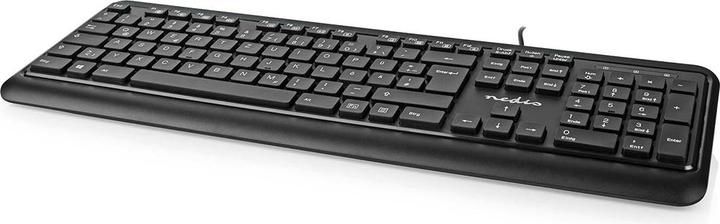 Produktbild Nedis Kabelgebundenes Keyboard | USB-A | Multimedia | QWERTZ | DE-Layout | Numerische Tastatur (Deutschland, Kabelgebunden)