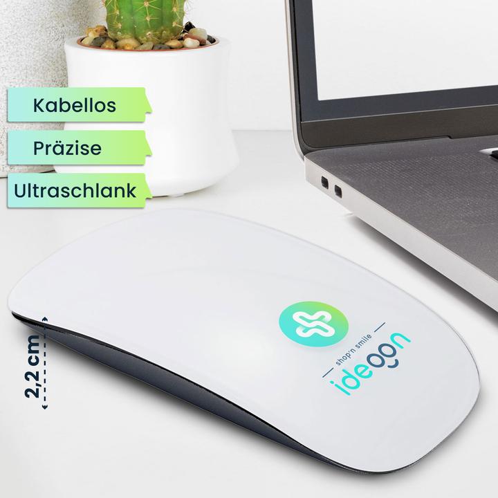 Actual product image Ideoon Bluetooth-Maus mit Akku: Kabellos & präzise (Wireless)