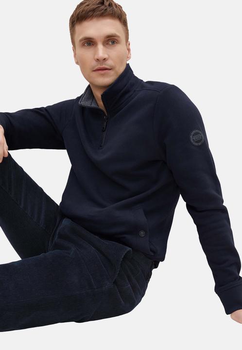 Image du produit Tom Tailor Sweatshirt Langarmshirt Troyer (M)