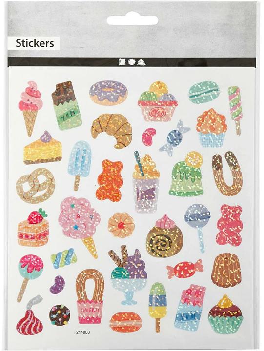 Actual product image Creativ Company Glitter stickers