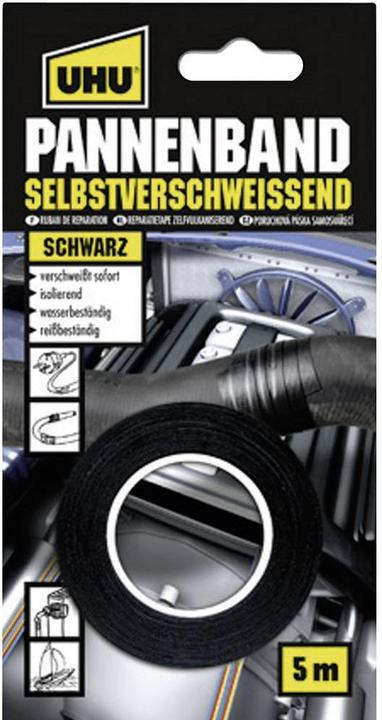 Produktbild UHU Reparaturband Schwarz (L x B) (19 mm)