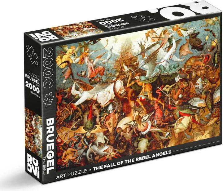 Image du produit D-Toys Puzzle 2000 pièces - Bruegel l'Ancien - La chute des anges rebelles (2000 pièces)
