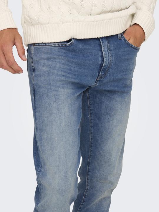 Produktbild Only & Sons Normal geschnitten Mittlere Taille Jeans Slim Fit Jeans (W30/L30)