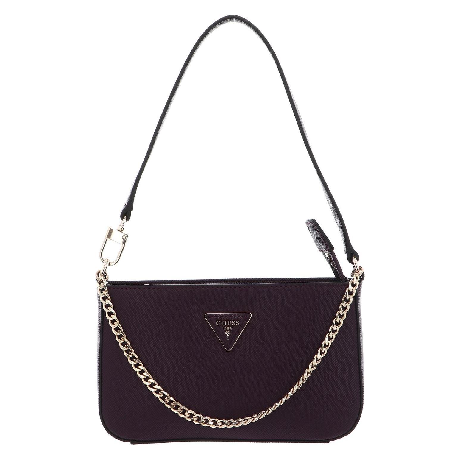Guess, Damen, Handtasche, Brynlee Mini Top Zip Shoulder Bag, Pink