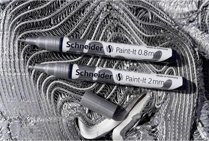 Produktbild Schneider 2 Paint Lackmarker chrom 0,8 - 2,0 mm (2x)