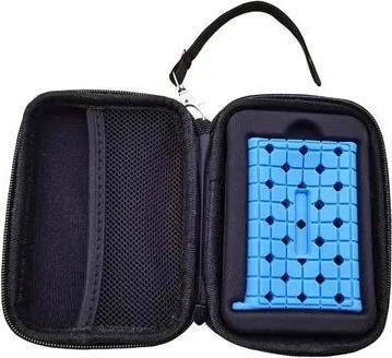 Only-Bags.Store Portable SSD Solid State Drive Speicher Schutzhülle Anti-Scratch Silikonhülle für Samsung T7 Touch