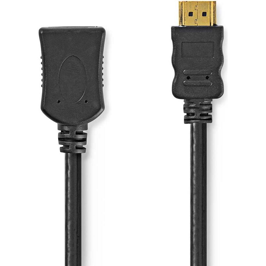 Thumbnail - Nedis High Speed HDMI ™ Kabel mit Ethernet HDMI™ Stecker HDMI™ Buchse 4K@30Hz 10.2 Gbps (5 m, HDMI), Video Kabel