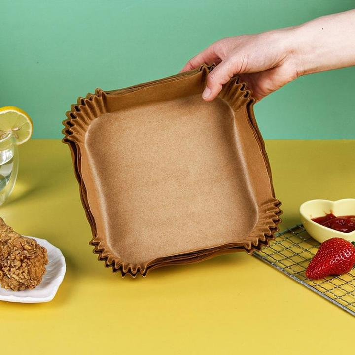 Produktbild Klausberg Backpapier-Einlagen für Heissluftfritteusen, 20 x 20 cm