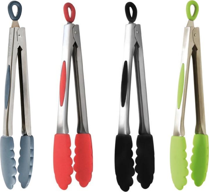 Image du produit Mastrad Pince de cuisine Acier inoxydable & silicone 30cm Bleu