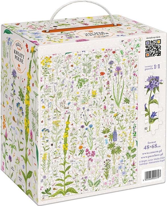 Produktbild Czuczu Puzzle 1000 Teile Puzzlelove Wilde Blumen (1000 Teile)