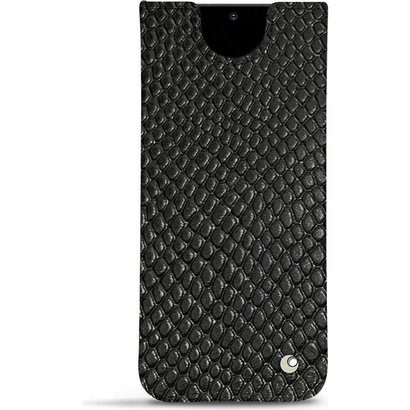 Noreve Lederschutzhülle (Samsung Galaxy S20 Ultra 5G), Smartphone Hülle, Schwarz
