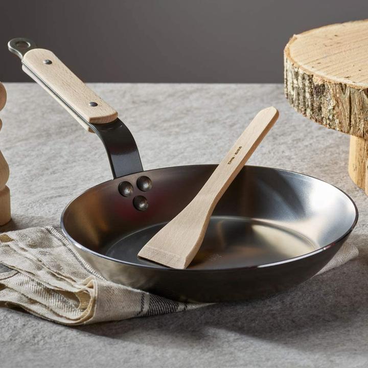 Produktbild de Buyer Runde Bratpfanne B Bois 32cm (32 cm, Bratpfanne, Edelstahl)