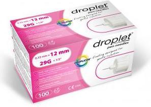 Image du produit Droplet Pen Nadeln 12mm 100 Stk (Aiguilles de stylo + aiguilles jetables)