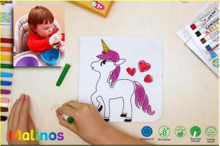 Immagine prodotto Malinos Pennarelli magia bambino (Multicolore, 10 x)