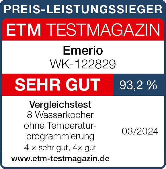 Actual product image Emerio Table mount (1.70 l)