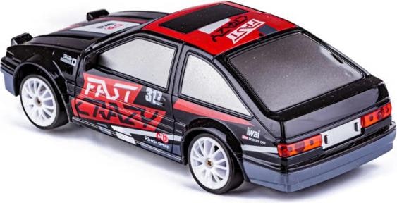 Image du produit S-idee Drift Car 1:24 radiocommandé RC voiture noir rouge