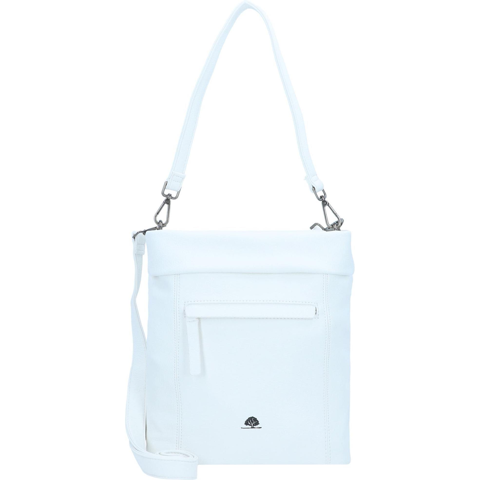 Greenburry, Handtasche, Mad'l Dasch Kathi Schultertasche 28 cm, Weiss