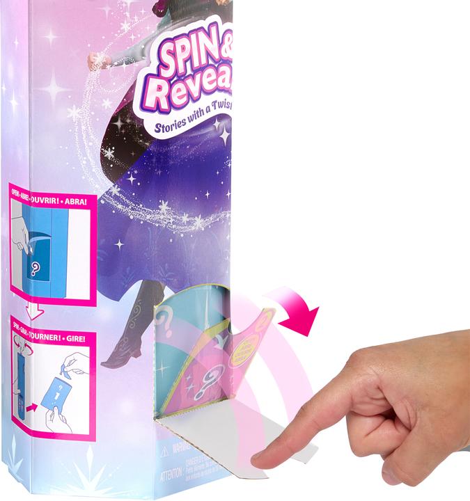 Immagine prodotto Disney Princess Bambola Disney La Regina del Ghiaccio Gira e Rivela Anna
