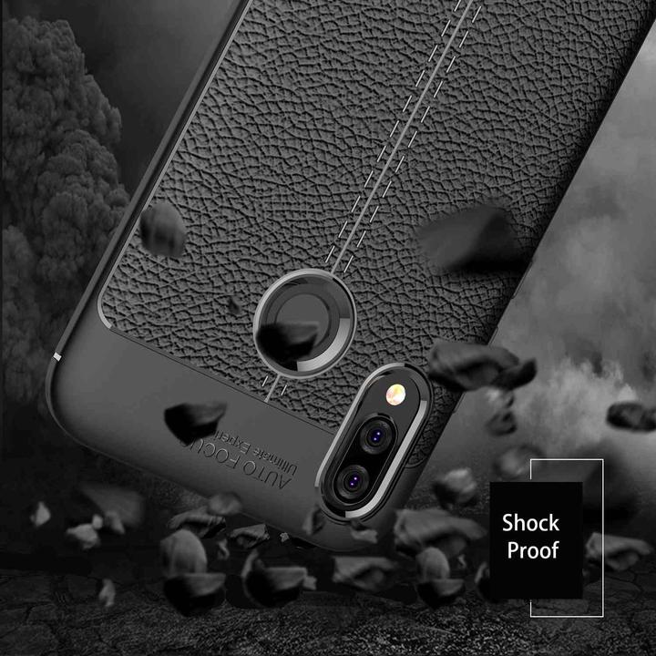 Immagine prodotto Cadorabo Copertura in TPU con struttura in similpelle (Huawei Nova 3E)