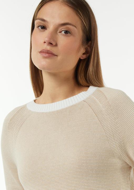 Immagine prodotto Comma Strickpullover Baumwollpullover mit Streifen (34)
